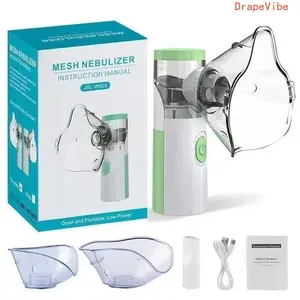 Handheld Ultrasonic Mesh Nebulizer, Portable Rechargeable Respiratory Care Machine For Household And Daily Use