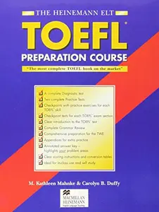 USED-TOEFL PREP. COURSE Book +Key by Carolyn Duffy (Paperback)