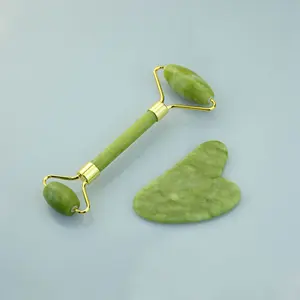 Jade Roller and Gua Sha  Skincare Smooth Comfort Pack skincare routine