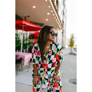 TABY ORIGINAL: In My Blooming Era Plisse Set ***Sizes XS-5X***