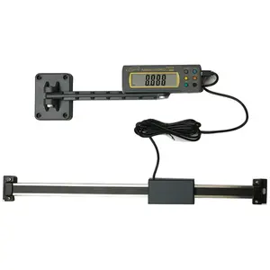 iGaging 6 Inches Absolute Digital Readout (DRO) Hand Measuring Tool - Hardened Stainless Steel Construction, LCD Display, Articulating Arm, Cable Connectivity, 0.0005"/0.01mm Precision, Remote Reading