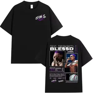 Blessd “SI SABE” Album 2025 Graphic T-Shirt, Latin Trap Streetwear Tee, Blessd Fans Outfit, Vintage Casual Oversized Cotton Unisex Shirt