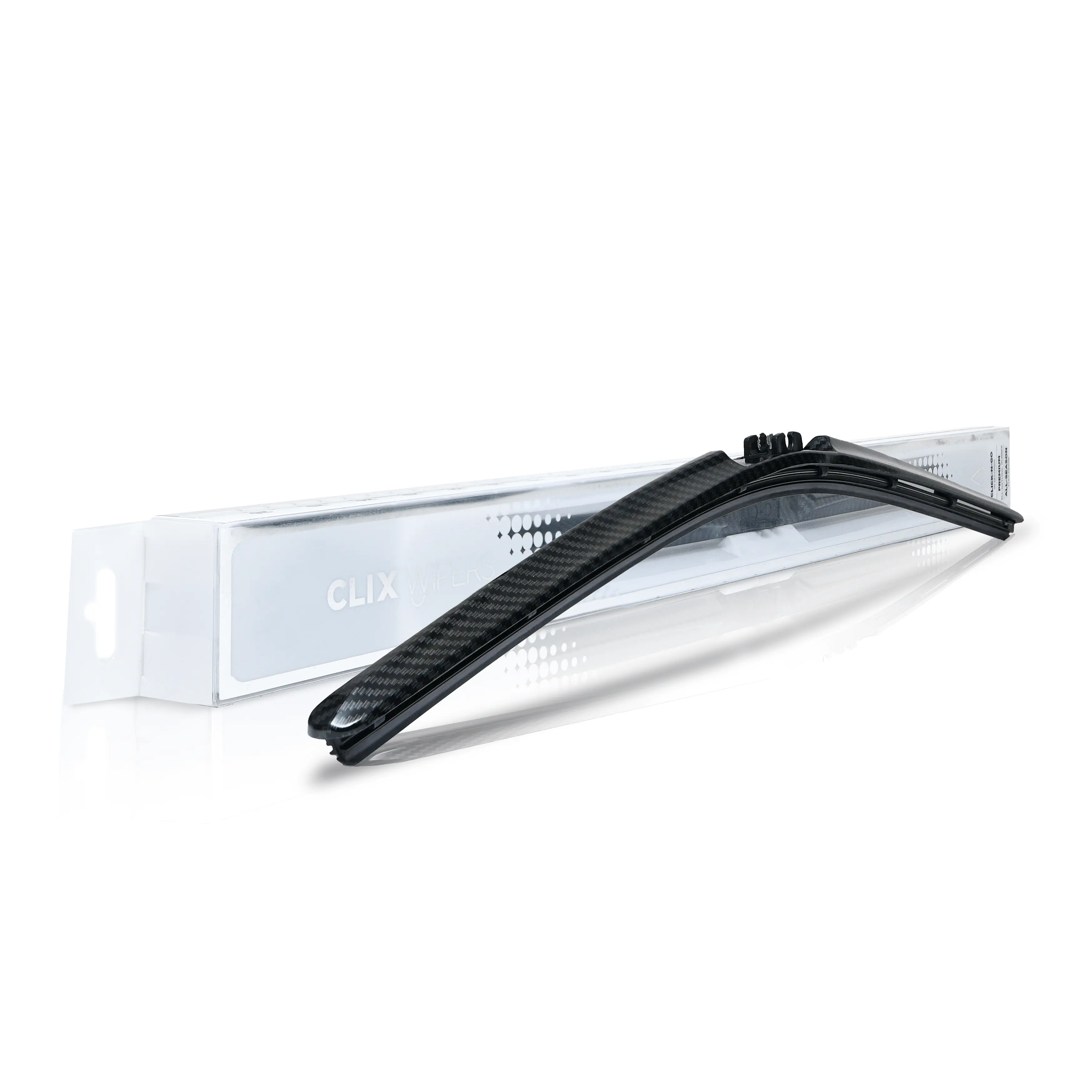 CLIX Carbon Fiber Finish - Single Front Wiper Blade