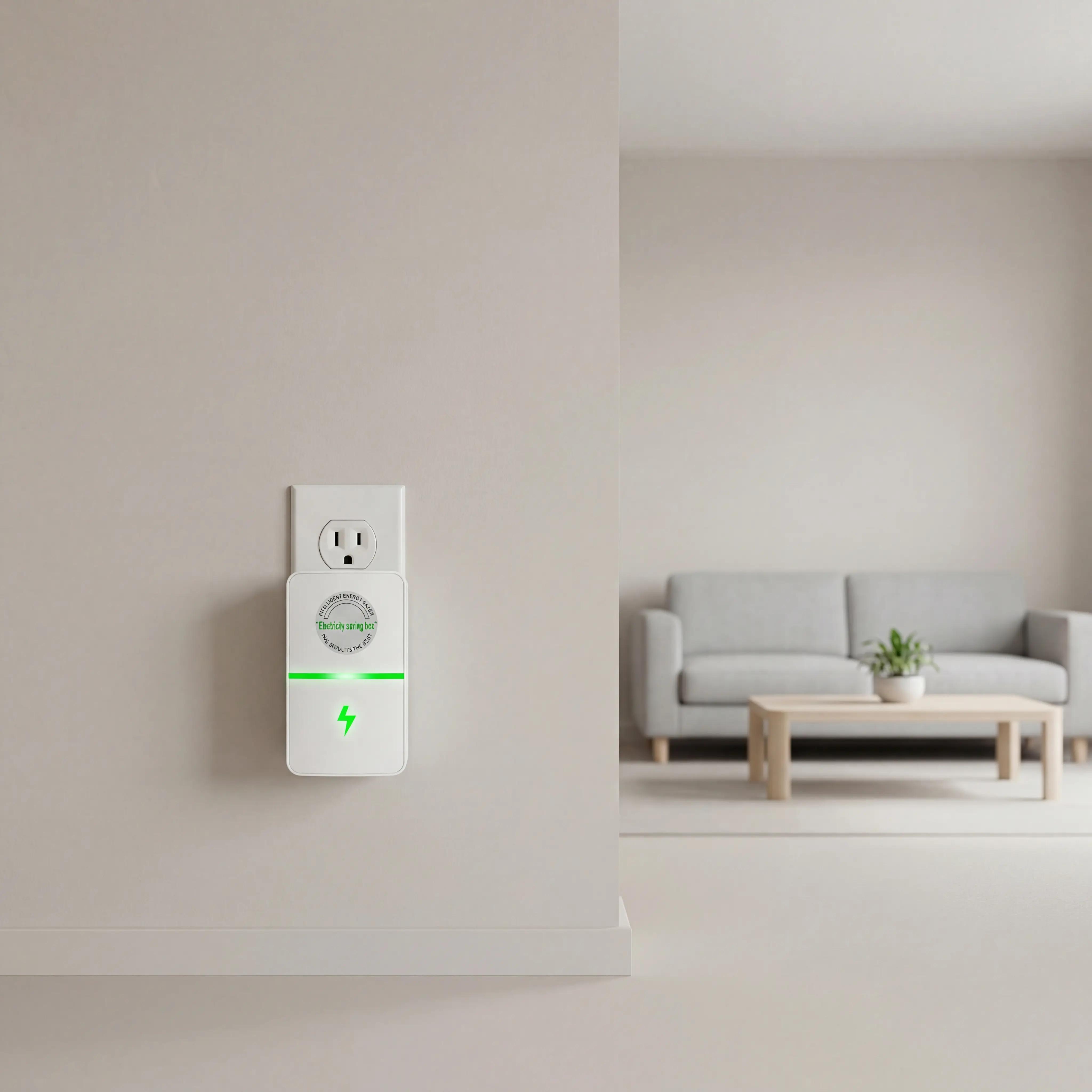 Plug-In Power Box with US Plug 2026 Updated Design Compatible with 90–250V Input Range