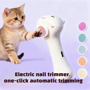 SoPets Rechargeable Electric Pet Nail Grinder - Painless Nail Trimmer File for Dogs & Cats