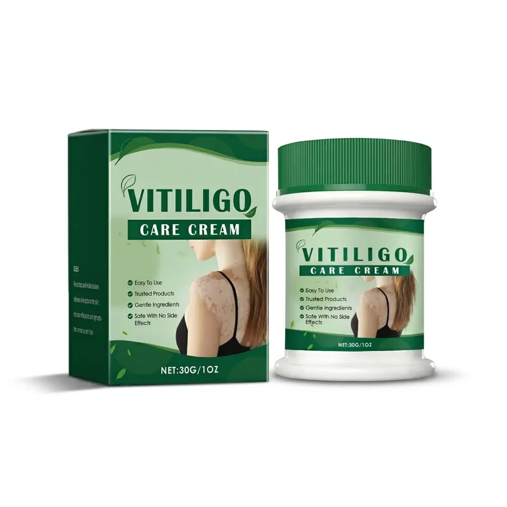 Vitiligo Treatment Cream, Improve Skin Pigmentation, Natural Formula, Reduce White Spots, Suitable for All Skin