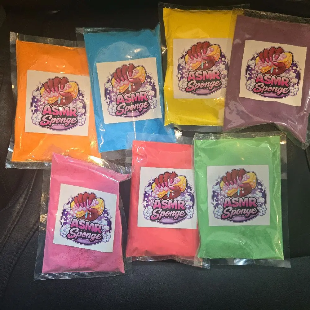 ASMR Color Powder Packs | Non-Edible Sensory for Art Purposes