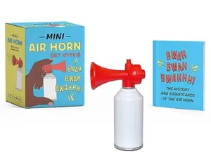 Limited Christmas Sale : Mini Air Horn: Get Hype, PERFECT GIFT, A great stocking stuffer, White Elephant winner, birthday present, or congratulatory gift. Box Pack