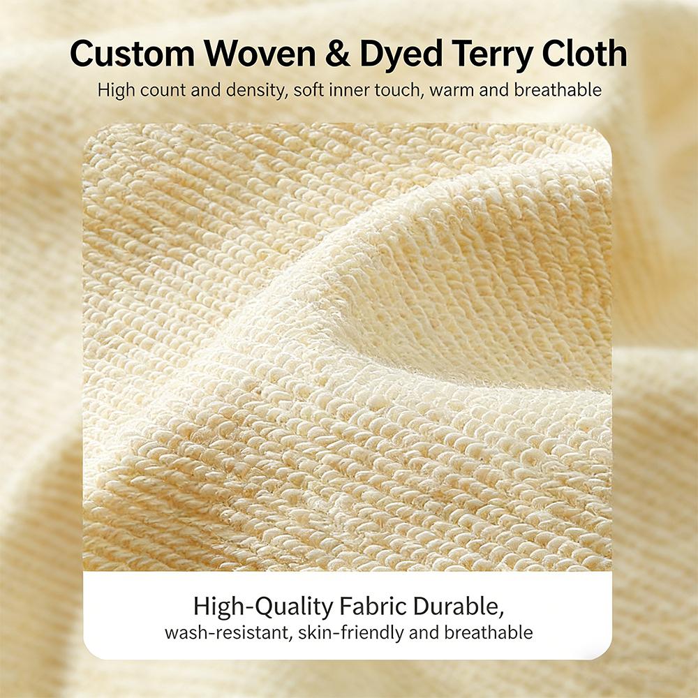 Custom Crewneck Sweatshirt (Standard / Glow-in-the-Dark Options) – Woven & Dyed French Terry Pullover, Ribbed Collar & Cuffs, Personalized Chest Design, Unisex Casual Top 300g