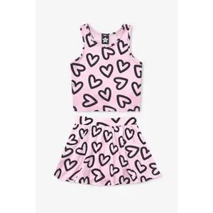 Simply Soft Luxe Cropped Racerback Tank & Skort