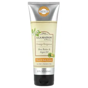 A La Maison de Provence Hand & Body Lotion, Orange Bergamot, 8 fl oz (240 ml)