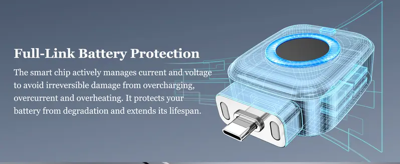 140W Type-C Physical-Disconnect Battery Power Bank - Chargeable Mobile Protection Device with Auto-Eject, Smart Auto-Stop, Anti-Overcharge Tech, Green Light, High Compatibility for Safe Overnight Use (Includes Screenless Bluetooth Earbuds, Hair Curlers)