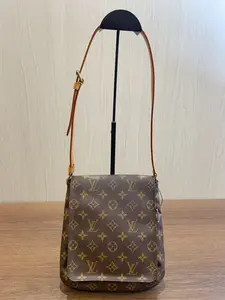 Pre-owned Louis Vuitton canvas Shoulder Bags Musette Salsa Short Strap Crossbody Bag【senza 3 ZY】