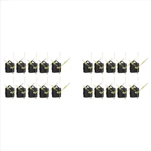 20Pcs DIY Silent Movement Spindle Hands Wall Quartz Clock Movement Mechanism Repair Tools Part Clock Kit