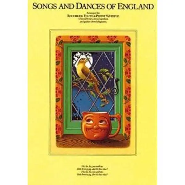 USED-Songs and Dances of England: For Recorder by Thomson, Liz (Paperback)