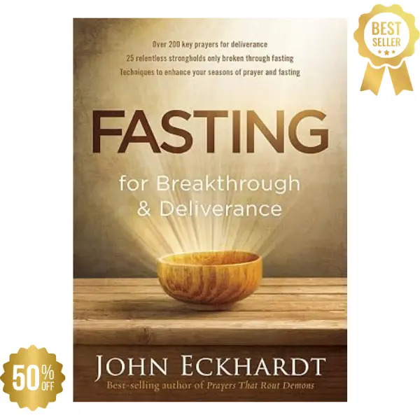 Fasting for Breakthrough and Deliverance Christian Prayer Paperback Book - Soft Cover, English Book, Easy to Carry and Read, Personal & Spiritual Growth, Practical Insights