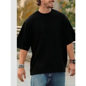 Men's Fashionable Loose Fit Short Sleeve T-Shirt |   Exquisite Design |   Summer Essential |   Easy To Match |   Showcase Your Style