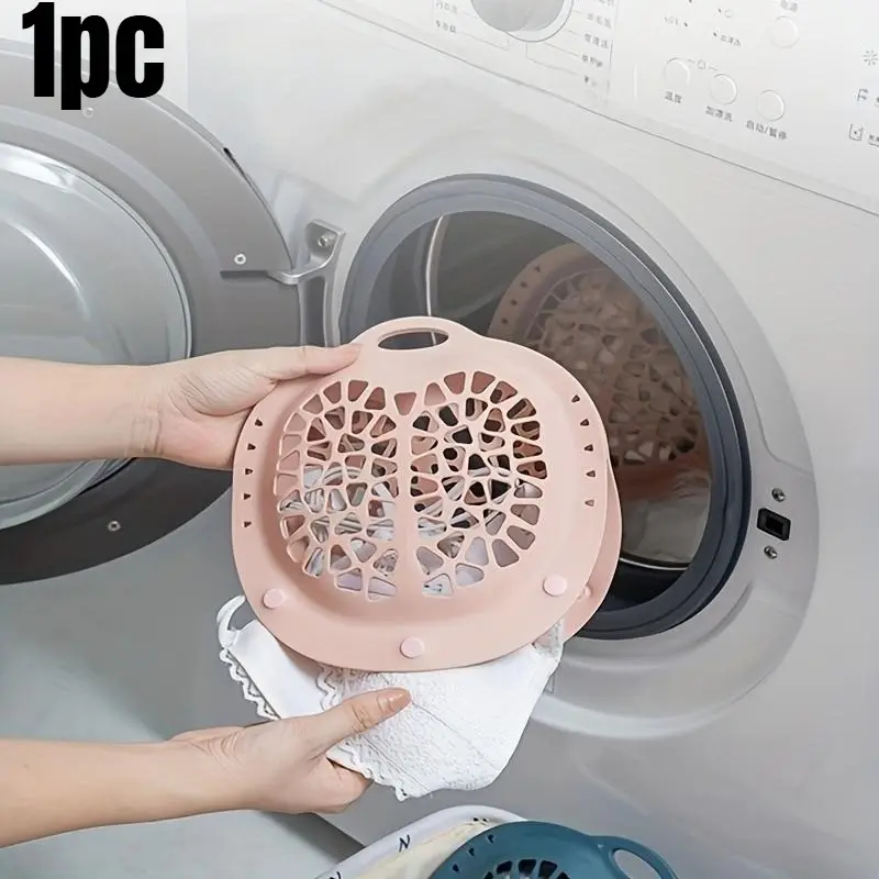 1pc Underwear Laundry Storage Bag, Button Closure, Ideal for Home and Travel, Durable Design, Perfect for Organizing Undergarments, Laundry Wash Bag, Laundry Accessories