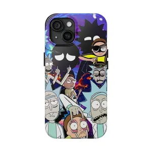 Rick & Morty Unstable Ego Case – Bringing a chaotic soul into the flat world – the pinnacle of real personal taste. Rugged Design for iPhone 16, 15, 14, 13, 12,11 Pro Max, XS, 8 Plus