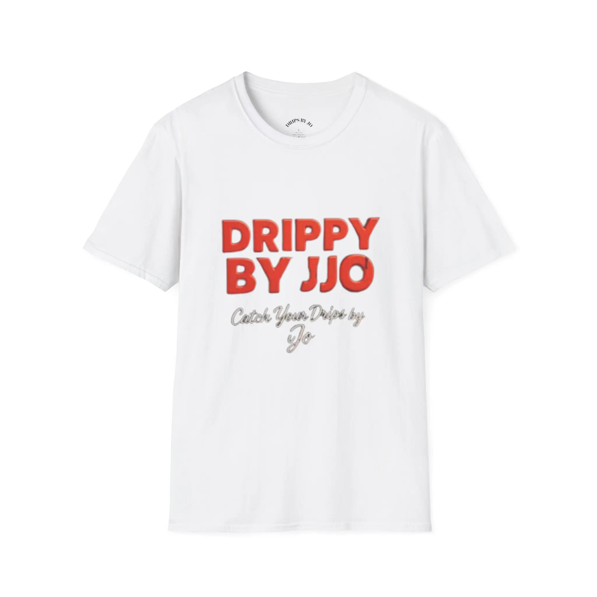 Drippy by JJO Unisex Softstyle TShirt Casual Fashion, Graphic Tee, Streetwear Cotton Fabric