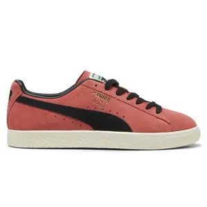 PUMA Mens Clyde Og Lace Up Sneakers Shoes Casual - Orange