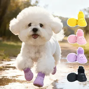 2026 Spring/Summer New Dog Sandals, Dog Clogs, EVA Breathable Shoes for Puppies, Cross-Border Dog Shoes
