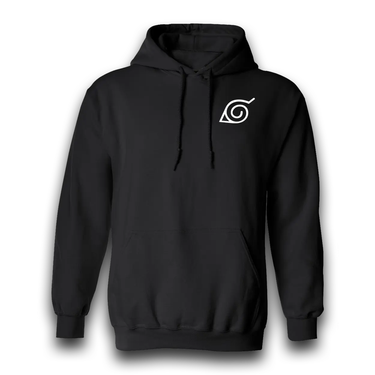 Naruto - Village Hidden in the Leaves - Minimalistic Hoodie