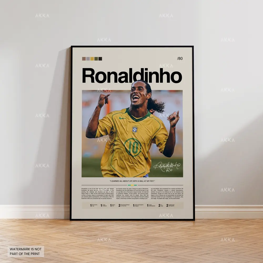 Ronaldinho - Brazil poster