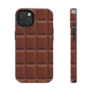 Chocolate Phone Case for iPhone 16 15 14 Pro Max & Plus, Cute Aesthetic Pattern Shock-Absorbent & Impact Resistance Protective iPhone Case for Women & Girls