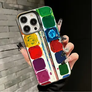 1pc Palette UV Printed Case, for iPhone 17-11, Trendy Gift for All Occasions, Accessories