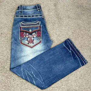 Men’s Rock Revolution Straight Fit Denim Jeans