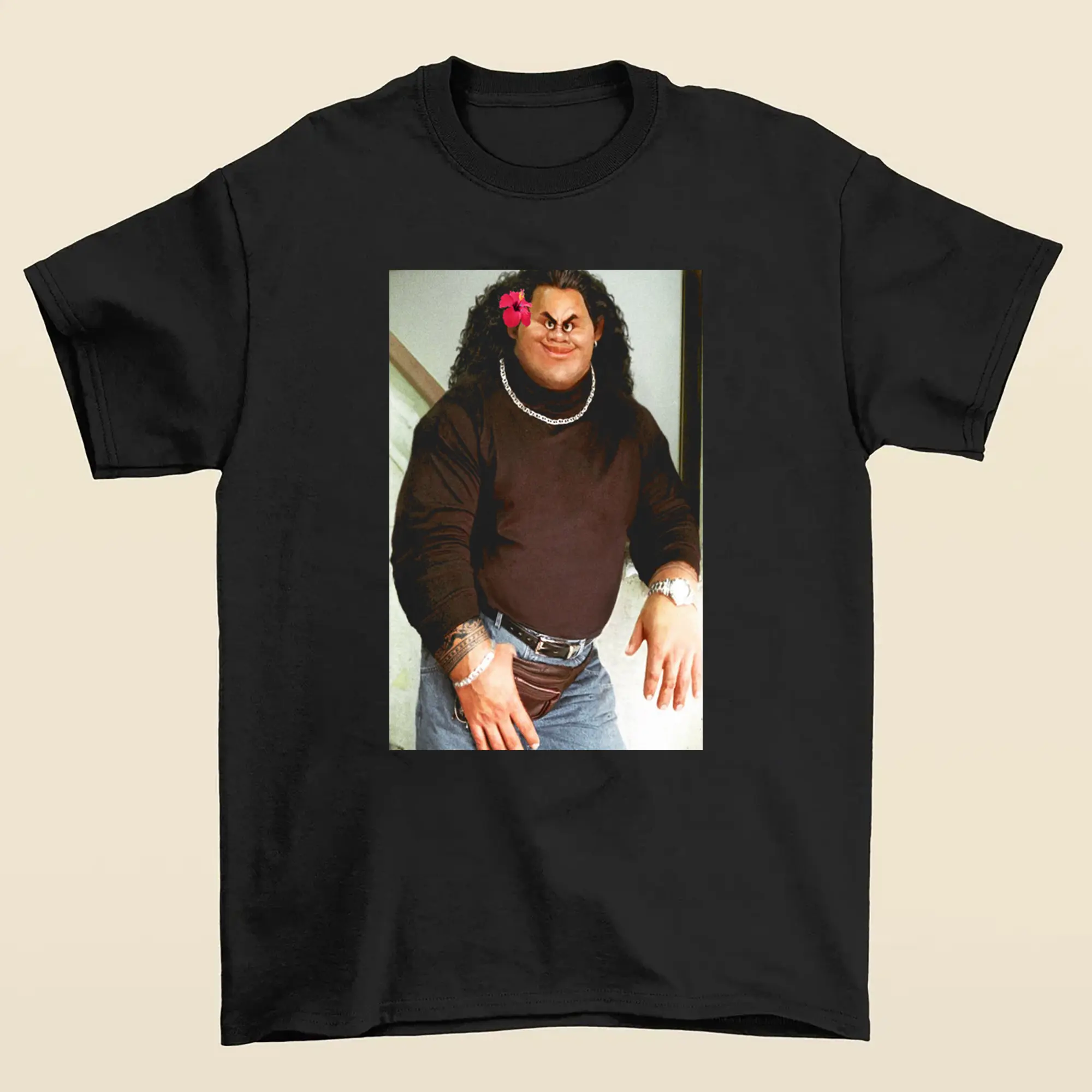 Maui TBT T-Shirt Featuring The Rock Johnson's Iconic Moana Meme Design