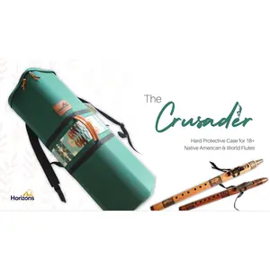 The Crusader | Native American Flute Case [Holds 18+ flutes]