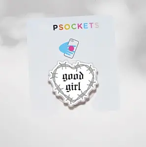 Dark Romance Kindle Grip – Good Girl Barbed Wire Heart, Spicy Booktok Aesthetic, Edgy Phone Holder, Trendy Phone Accessory, Perfect Gift For Her
