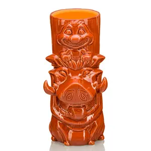 Geeki Tikis Disney The Lion King Timon and Pumbaa Ceramic Mug | Holds 28 Ounces