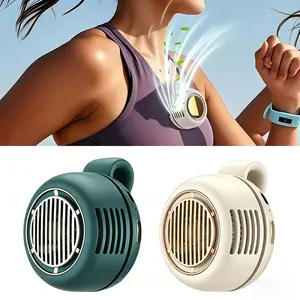 Portable Silent Mini Bladeless Electric Fan, Mini Whirlwind Fan for Waist Clip Fan,360° Rotatable Fan, 5-Speed Silent Mini Bladeless Fans,Suitable for Outdoor Travel and Office Use, Summer Gift