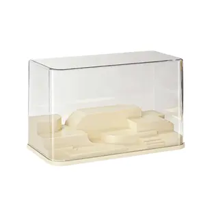 Action figure blind box storage acrylic storage box transparent dust-proof building blocks Pop Mart display box doll display cabinet