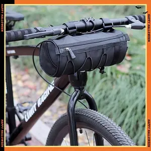 Mountain Bike Handlebar Bag Set, MTB Handlebar, Waterproof Phone Case & Saddle Cover, Cycling Accessories Kit for Outdoor Adventures
