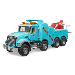 Bruder 02831 *New* Mack Granite Recovery and Towing Truck with Light and Sound Module 26.10.10