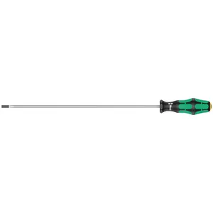 Wera 05008060001 Kraftform Plus 335 Slotted Screwdriver, 5.5mm Head, 12" Blade Length