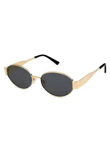 Vintage Oval Frame Sunglasses, Trendy Casual Sunglasses for Everyday Use, Fashion Accessories for Outdoor Activities