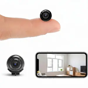1080P HD Mini WiFi Wireless Security Camera with Night Vision, Motion Detection, and Audio/Video Recording
