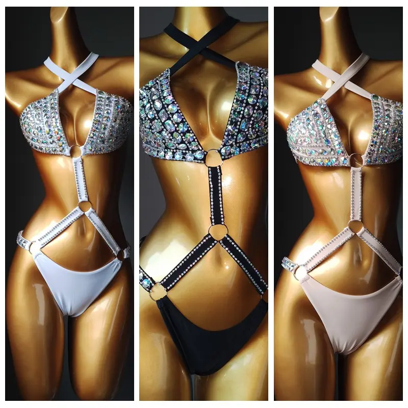 Diamond chain bikini