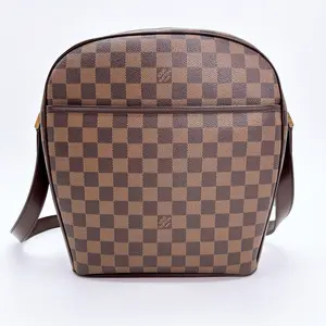 Pre-owned Louis Vuitton Damier Ebene Ipanema GM