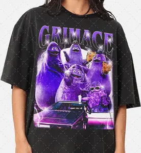 Grimace T-Shirt, Grimace T-Shirt, Funny T-Shirt, Gift For Woman and Man Unisex T-Shirt