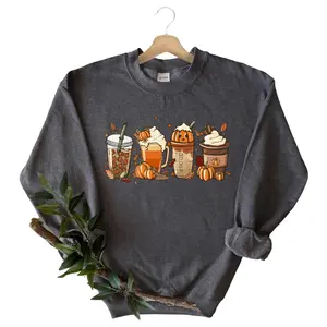 Pumpkin Spice Sweatshirt - Thanksgiving Sweatshirt - Cute Fall Sweater