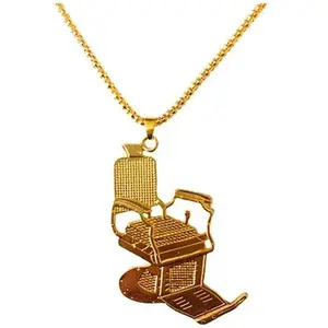Kashi Barber Chair Chain & Necklace Gold