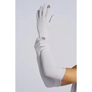 Unisex Culebra Long Full Finger Gloves | Sleek Grey