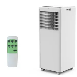 Portable Air Conditioner 8000 BTU – Quiet, Energy Efficient Mobile AC Unit – Remote Control, Dehumidifier & Fan – 24H Timer, Sleep Mode – Window Kit – Cools Rooms up to 300 Sq.Ft – Ideal for Bedrooms, Sliding or Vertical Windows