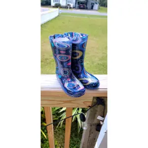 Blue Riverwalk Rainboots